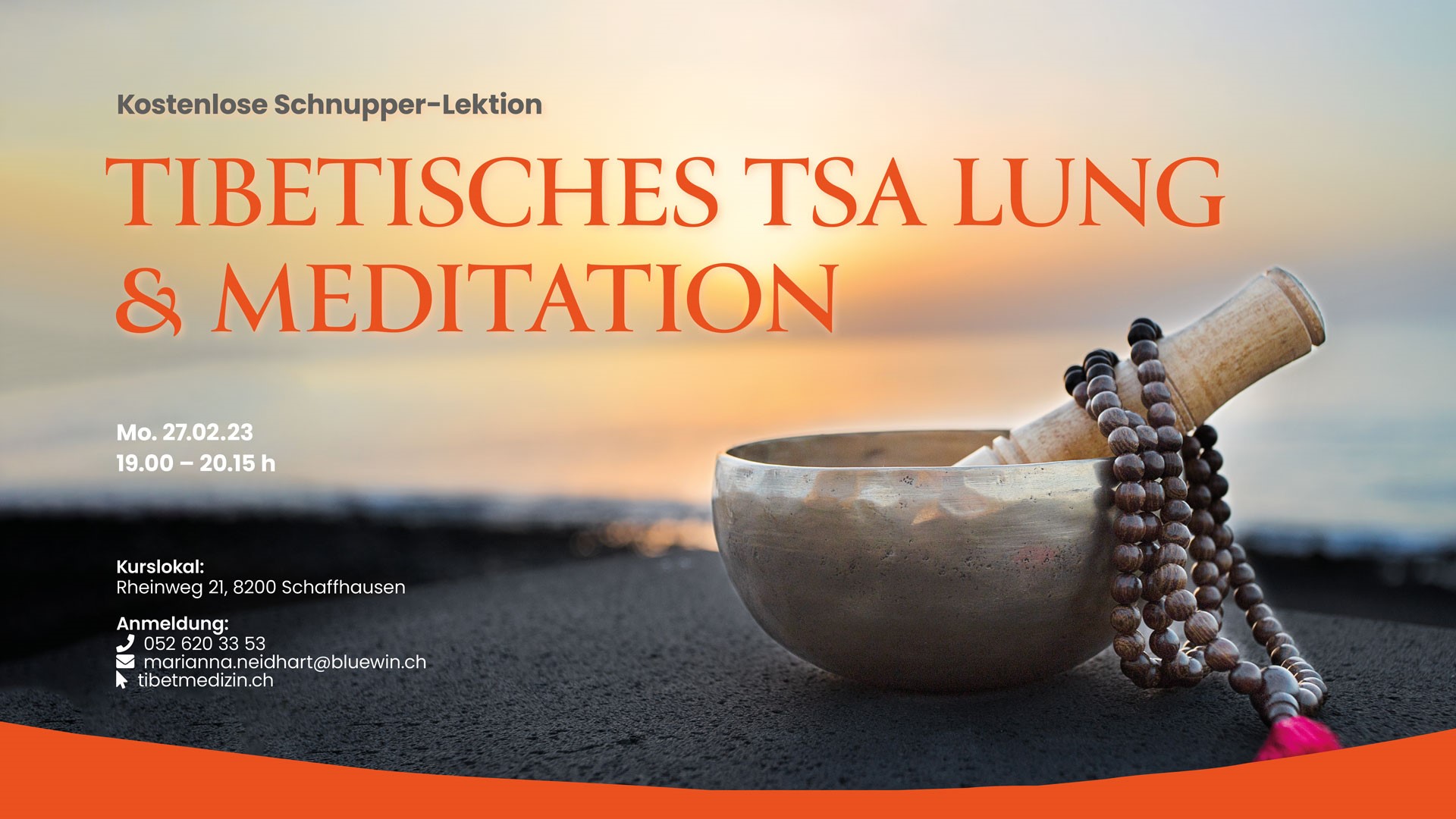TIBETISCHES TSA LUNG + <br>MEDITATION